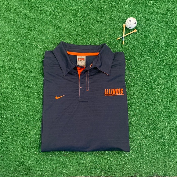 Nike Other - Mens Illinois Nike FitDry golf polo. Size Small.